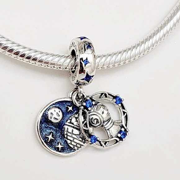 NWOT Pandora x Star Wars Princess Leia Bilayer Dangle Charm 799251C01 - Picture 13 of 16